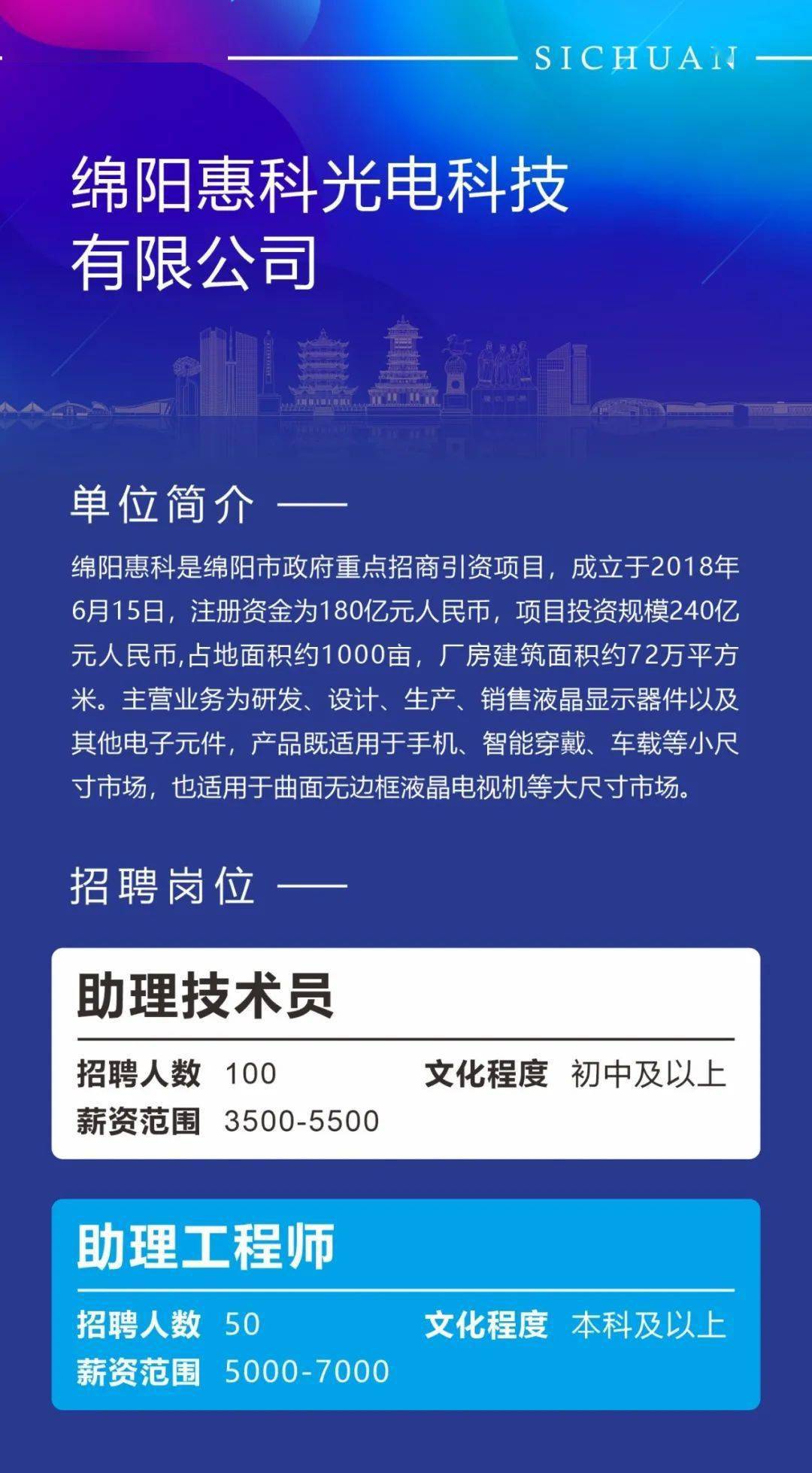 绵阳招聘信息最新消息全面解读与解析