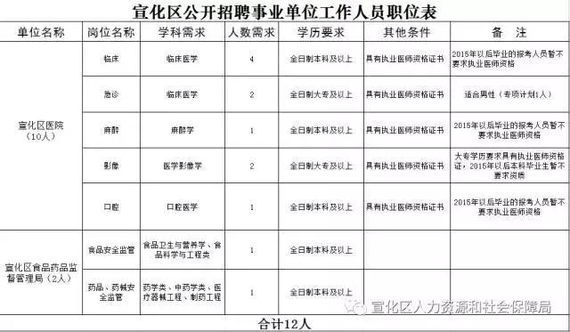 宣化区最新招聘信息全面解析