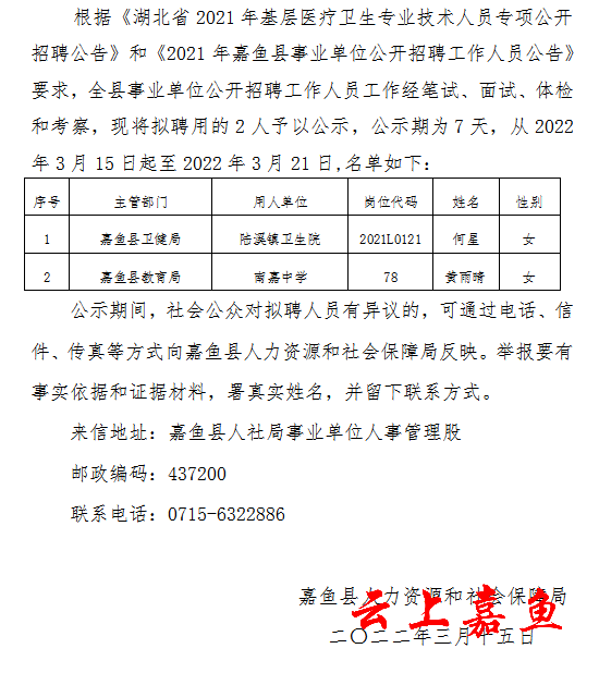 嘉鱼最新招聘动态与就业市场深度解析