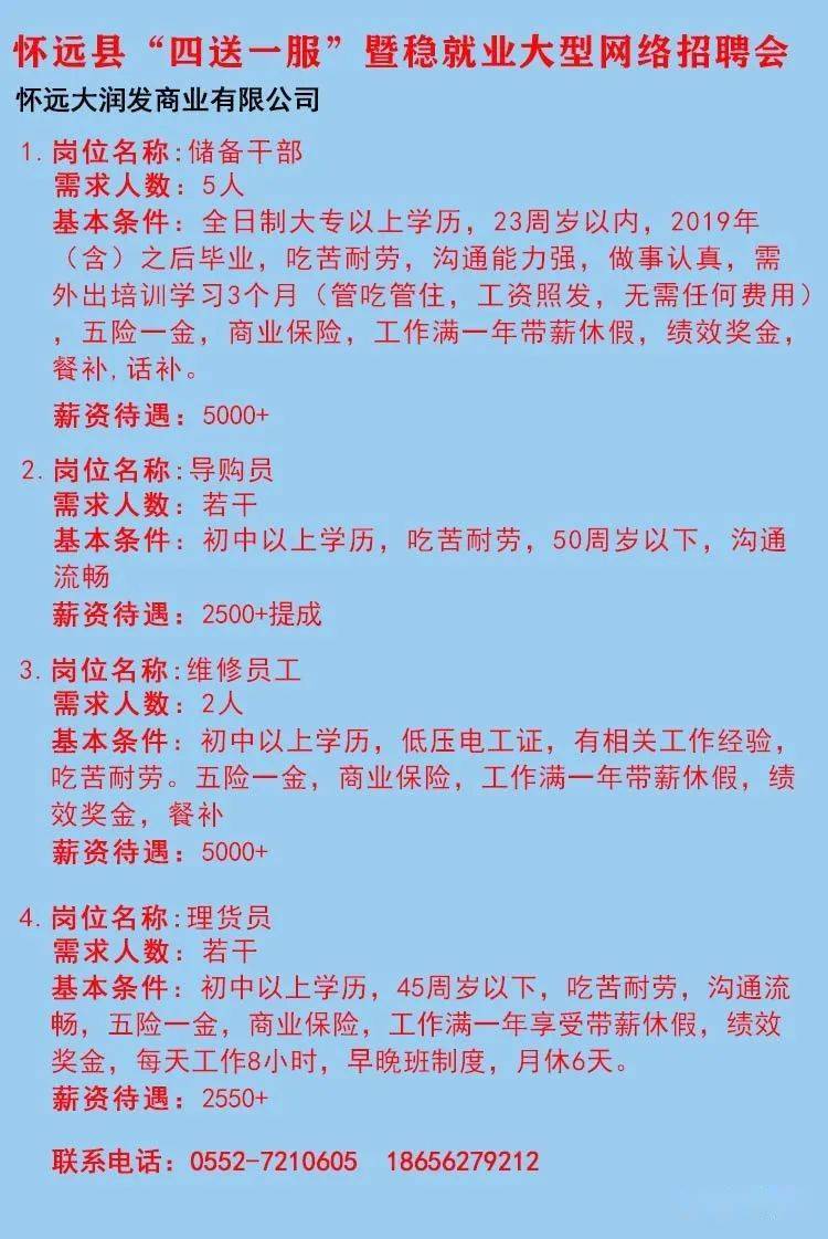 凤台县最新招聘信息全面解析