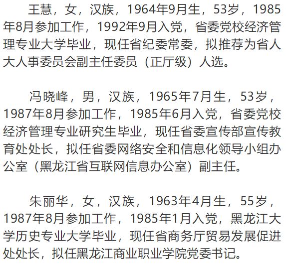 黑龙江干部公示动态更新，提升透明度保障公正公平