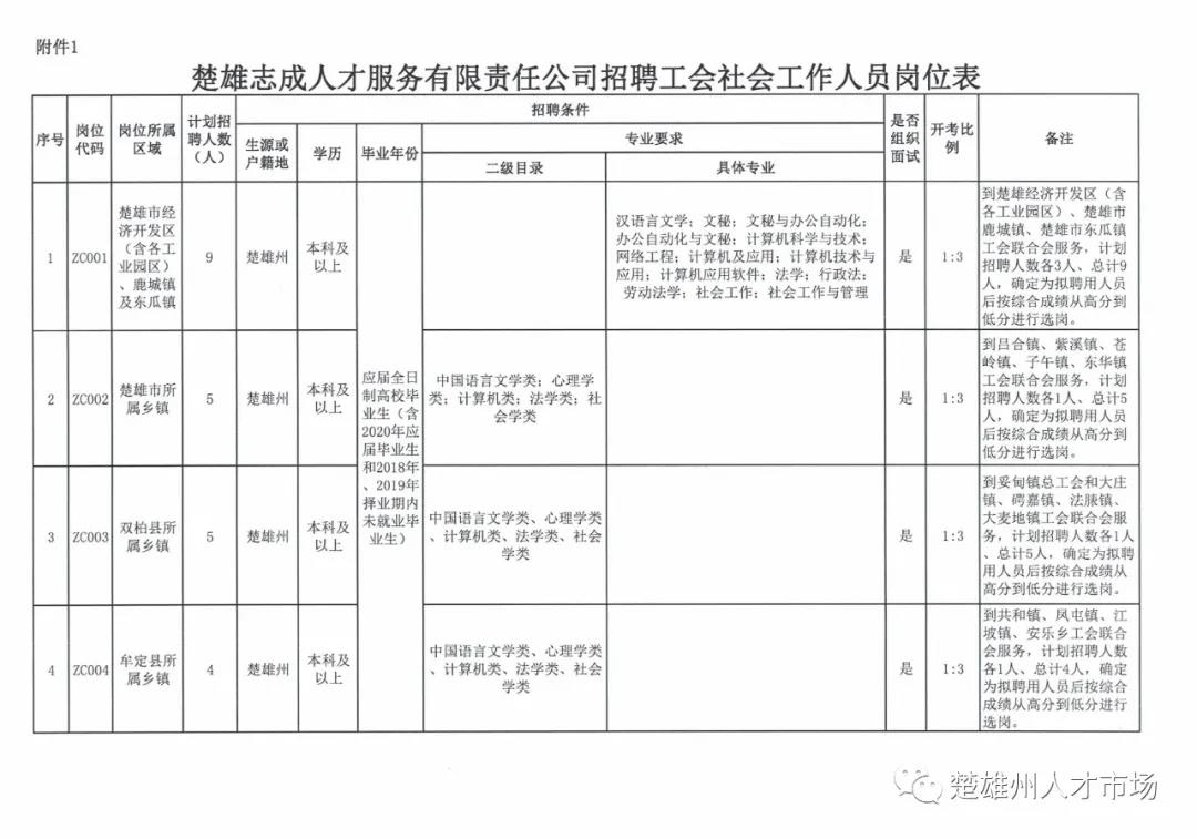 楚雄招聘网最新招聘信息更新，求职招聘趋势解析